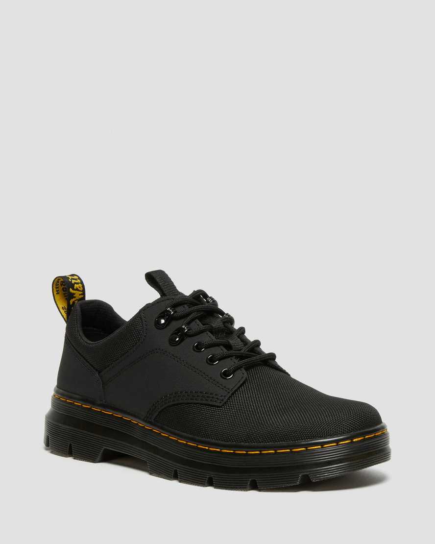 Dr Martens Utility Shoes Men's Reeder Black | Malaysia 54283-BVET